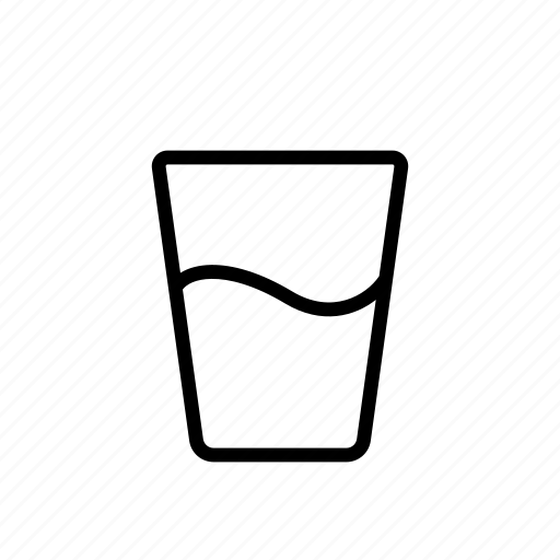 Water, glass, drink, food, restaurant, cooking, sweet icon - Download on Iconfinder
