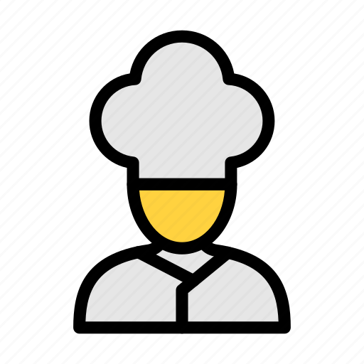 Chef, cook, restaurant, hotel, man icon - Download on Iconfinder