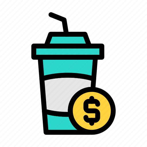 Juice, dollar, pay, beverage, drink icon - Download on Iconfinder