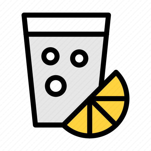 Lemon, soda, juice, drink, glass icon - Download on Iconfinder