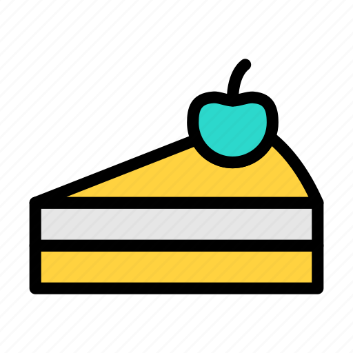 Pastry, cake, slice, sweets, delicious icon - Download on Iconfinder