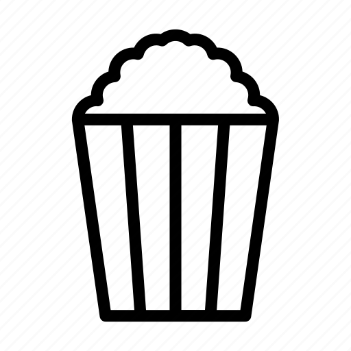 Popcorn, snack, cinema, food, cup icon - Download on Iconfinder