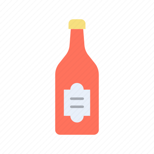 Ketchup, sauce, tomato, spice, bottle icon - Download on Iconfinder