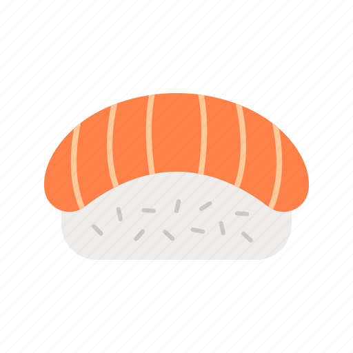 Nigiri, fish, seafood, rice, salmon icon - Download on Iconfinder
