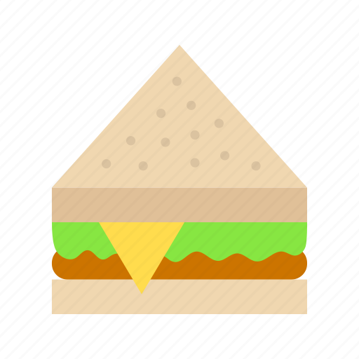 Sandwich, food, lunch, bread, breakfast icon - Download on Iconfinder