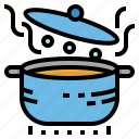 boil, boiling, cooking, pot, restaurant