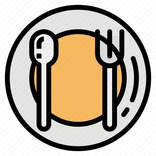 Dish, knife, menu, plate, spoon icon - Download on Iconfinder