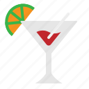 alcohol, cocktail, drink, glass, lemon
