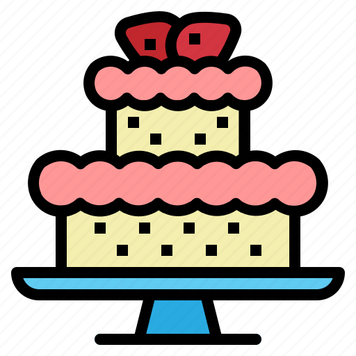Birthday, cake, desert, restaurant, sweet icon - Download on Iconfinder
