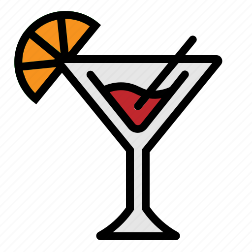 Alcohol, cocktail, drink, glass, lemon icon - Download on Iconfinder