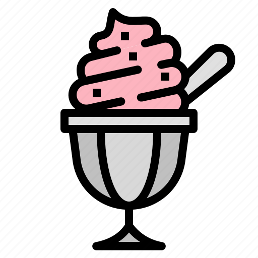 Cream, food, ice, icecream, sweet icon - Download on Iconfinder