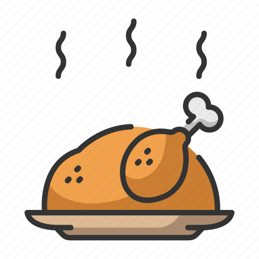 Chicken, food, meal, meat, roast icon - Download on Iconfinder