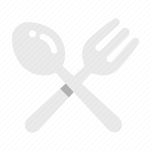 Cross, food, fork, restaurant, spoon icon - Download on Iconfinder