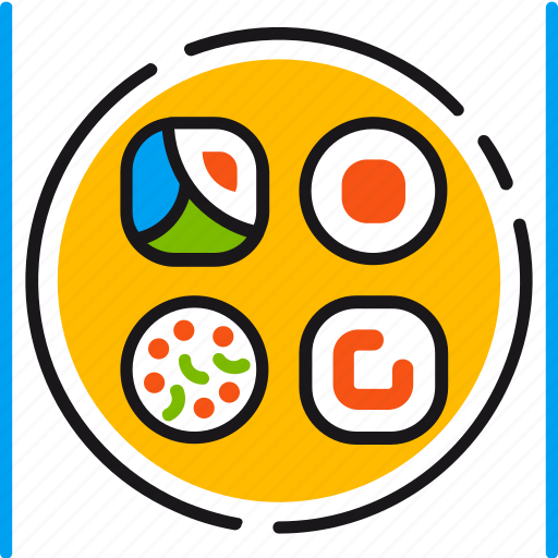 Bar, sushi, eating, food, japanese, kitchen, restaurant icon - Download on Iconfinder