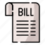 bill, business, credit, marketing, pay, payment, restaurant 