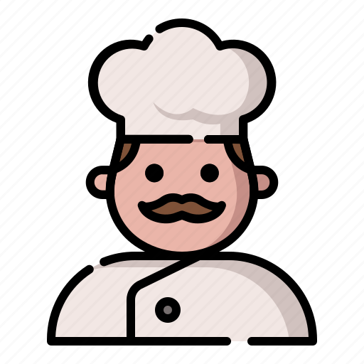 Chef, cooking, gastronomy, kitchen, profession, professional, restaurant icon - Download on Iconfinder
