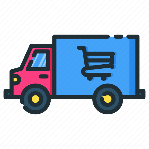 Delivery, retail, shop, shopping, store, truck icon - Download on Iconfinder