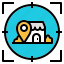 checkin, location, map, promote, retail, shop 