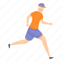 man, old, person, running, sport, woman