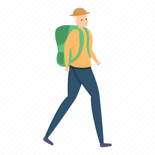 Backpack, elderly, family, man, person, woman icon - Download on Iconfinder