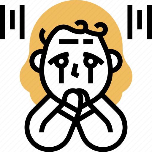 Fear, struggle, anxiety, depression, disorder icon - Download on Iconfinder