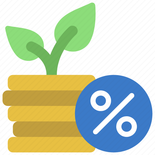 Compound, interest, retire, rates, investing icon - Download on Iconfinder
