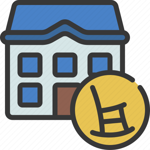 Home, retire, place, retired, house icon - Download on Iconfinder