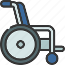 wheelchair, retire, pensioner, equipment, chair
