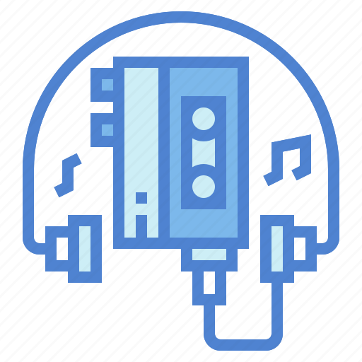 Earphones, entertainment, music, walkman icon - Download on Iconfinder
