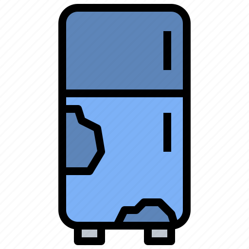 Cold, electronic, fridge, kitchen, technology icon - Download on Iconfinder