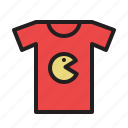 colored, game, games, pacman, retro, t-shirt 