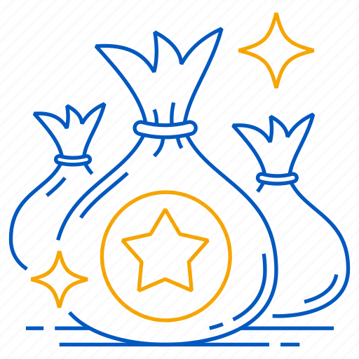 Money, bag, stars, star, award, medal icon - Download on Iconfinder