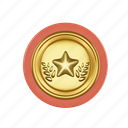 badge, star badge, ribbon-badge, winner, award-badge, award, reward, achievement, prize 