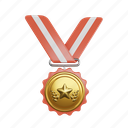 medal, star badge, ribbon-badge, winner, award-badge, award, reward, achievement, badge 