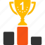 trophy, first prize, gold cup, sport award, success, win, winner 
