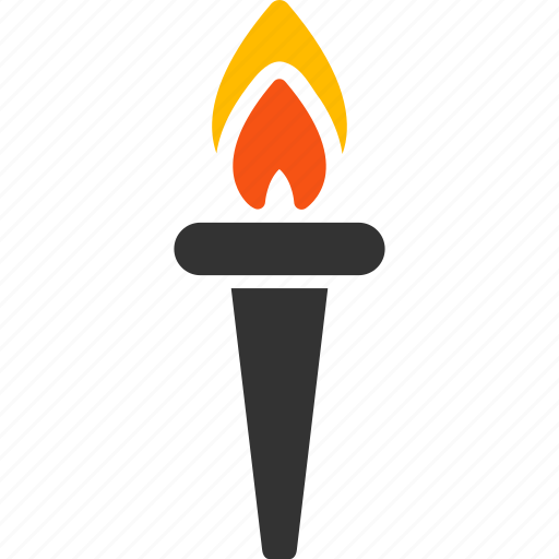 Torch, light, flame, liberty, olympic torch, peace, sport fire icon - Download on Iconfinder