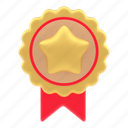 reward, medal, prize, achievement, star, badge, award