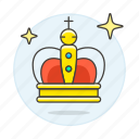 crown, gold, king, monarch, queen, rewards, sparkling, star