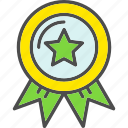 badge, medal, award, winner, achievement, 3