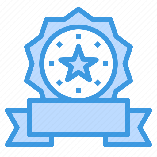 Medal, reward, badge, star, award icon - Download on Iconfinder