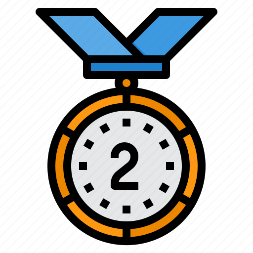 Medal, reward, badge, award, silver icon - Download on Iconfinder