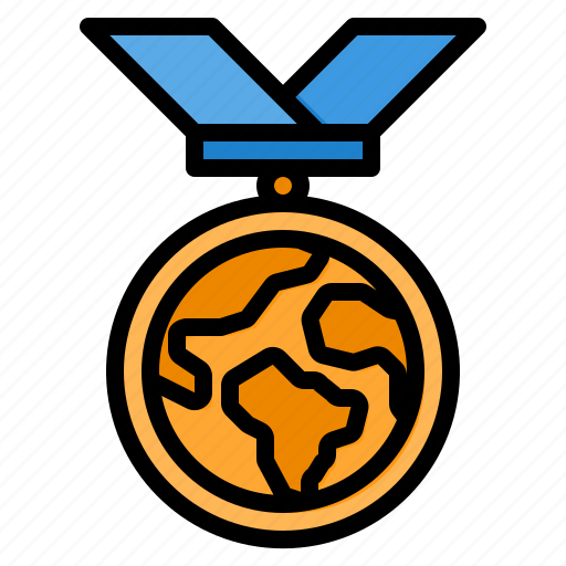 Medal, reward, badge, award, world icon - Download on Iconfinder