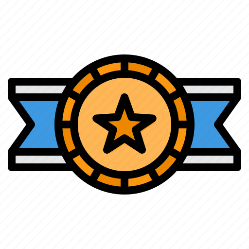 Medal, reward, badge, honors, award icon - Download on Iconfinder