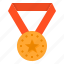 medal, reward, badge, award, success 