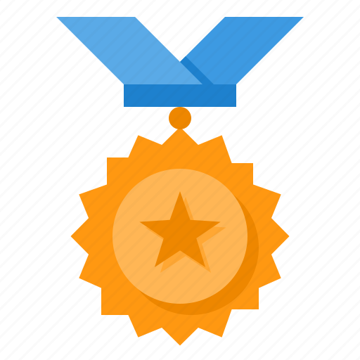 Medal, reward, badge, award, winning icon - Download on Iconfinder