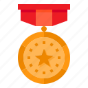 medal, reward, winner, badge, award