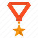 medal, success, reward, badge, award
