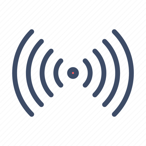 Signal, antenna, rfid, line, radio icon - Download on Iconfinder