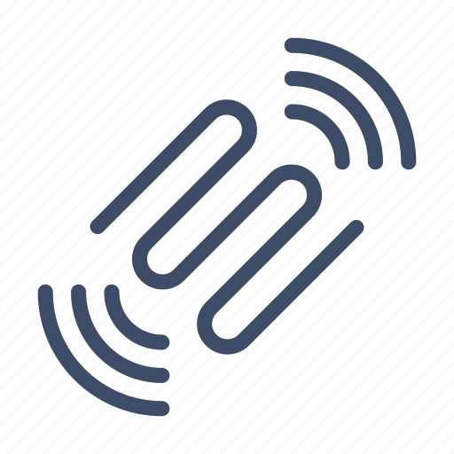 Wire, wireless, frequency, line, tag icon - Download on Iconfinder