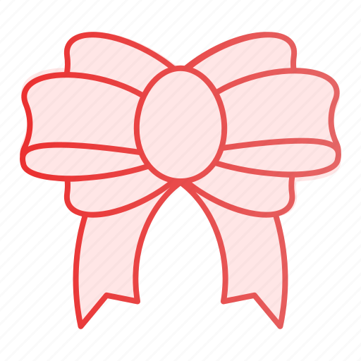 Bow, ribbon, decor, decoration, gift, knot, object icon - Download on Iconfinder